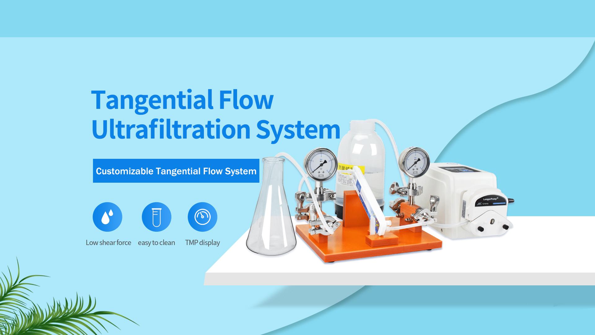 Tangential Flow Ultrafiltration System